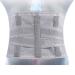 Orthopedic Waist Back Support Belt Trainer Corset Sweat Brace Trimmer Spine Relief Som visat XL