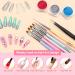 AIMEILI Nail Art Brushes Set for Gel Polish Painting and DIY Manicure - Buy Online on GoSupps.com