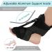 Adjustable Plantar Fasciitis Night Splint for Men and Women - Plantar Fasciitis Relief Brace for Achilles Tendonitis and Foot Drop (Black) - Buy Online on GoSupps.com