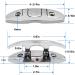 VEITHI 316 Stainless Steel Boat Folding Cleats - 4-3/4 inch (2 Pack) - Buy Online on GoSupps.com