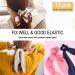 ANBALA Satin Ribbon Hair Scrunchies Set A - 10Pcs Thin Cold Scrunchies for Girls Women - Floral & Solid Color Hair Ties Accessories - Buy Online on GoSupps.com