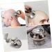 Buy Minkissy 3 Sets Baldhead Portable Hair Clipper & Rotary Shaver for Men - USB Charging Vintage Design Stainless Steel | Multifunctional Electric Body Trimmer - Buy Online on GoSupps.com