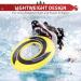 PetGeek SkipDawg Flyer Dog Toy - Interactive Floating Disc for Outdoor Play & Exercise in Green - Buy Online on GoSupps.com