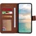 Uposao Retro Feather Bird Pattern Leather Wallet Case for Samsung Galaxy A20e - Protective Flip Cover Brown - Buy Online on GoSupps.com
