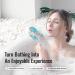 Ithyes Silicone Body Scrubber Exfoliating Body Brush For Men Women Lathers Well Easy to Clean More Hygienic Shower Scrubber For Body Face Scrubber For Sensitive Skin Body Buffer 1 Pack (Cyan) - Buy Online on GoSupps.com