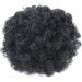 Large Short Kinky Curly Afro Puff Drawstring Ponytail Extension | Synthetic Clip-in Hairpiece for Women (1B#) - Buy Online on GoSupps.com