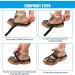 Qinkada 25 Stainless Steel Snow Traction Spikes for Boots - Anti-Slip Cleats for Hiking, Fishing, Climbing | Medium Size - Buy Online on GoSupps.com