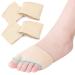 Half Toe Sleeve Metatarsal Pads for Ball of Foot Pain 4 Piece Gel Forefoot Cushion Insole Support Wrap Pad Help Relief Diabetic Feet Morton's Neuroma Callus Blisters Bunion for Men Women