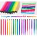 24 Pcs Colored Hair Extensions Colorful Clip in Hair Extensions 22 inch Synthetic Straight Hair Extensions for Kids Girls Women A 24Pcs - Solid color + Gradient color - Buy Online on GoSupps.com