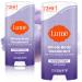 Lume Whole Body Deodorant - Invisible Cream Stick - 72 Hour Odor Control - Aluminum Free Baking Soda Free Skin Safe - 2.2 Ounce (Pack of 2) (Soft Powder) Soft Powder 2.2 Ounce (Pack of 2)
