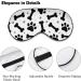 Sleep Mask Pet Paw Bone Eye Mask - Adjustable Sleep Shade Cover for Dogs & Cats | Blocks Light & Reduces Puffy Eyes | Perfect Gift - Buy Online on GoSupps.com