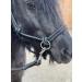 Rope headcollar with Reins for use of Bitless Horse Riding Full to Mini Shet 5 Colours (Black Mini Shetland) Mini Shetland Black - Buy Online on GoSupps.com