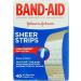 BAND-AID Brand TRU-STAY Sheer Bandages All One Size 40 Count - Pack of 5 - Buy Online on GoSupps.com