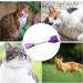 Cat Chin Scrubber - Manual Scrubber Brush for Cats Lightweight Design Soft Chin Brush for Face Jaw Chin Gums and Tongue Cleaning Purple - Buy Online on GoSupps.com