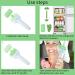 BFASU Facial Roller Set - Ice Roller, Two-sided Jade Roller, Gua Sha Massage Tool - Reduce Puffy Skin, Facial Beauty and Body Massage - Green - Buy Online on GoSupps.com