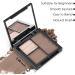 Boobeen Face Bronzer Highlighter Contour Powder Palette Multi-use Contour Makeup Easy to Blend Face Shaping Contouring Matte Bronzer Powder Long Lasting #01 - Buy Online on GoSupps.com