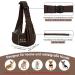 Petloft Reversible Small Dog Carrier - Adjustable Hands-Free Cross-Body Sling for Dogs Cats & Rabbits (Brown) - Buy Online on GoSupps.com