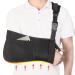 Arm Sling Shoulder Immobilizer with Pocket Breathable Comfortable Medical Sling Arm Shoulder Support for Shoulder Surgery Torn Rotator Cuff Elbow Wrist Injury Right and Left Arm Men and Women Black