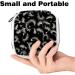 GIAPB Sanitary Napkin Storage Bag Period Bag Tampon Bag Makeup Bag Pad Pouch Feather Black Background Color2818 - Buy Online on GoSupps.com