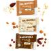 Impart Porridge2go Hazelnut & Nut Spread Bars - 13x55g - Vegan Organic Gluten-Free No Added Sugar Oats Dates & Quinoa Puffs - Healthy Snacking - Buy Online on GoSupps.com