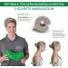 Neck Extensor Cushion - Innovative Neck Massage Device for Pain Relief | Extra Exercise Guide from German Physiotherapists - Beige/Gray - Buy Online on GoSupps.com