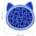 Lurrose Cat Shape Silicone Makeup Brush Cleaning Mat - 2 in 1 Brush Cleaner & Dryer Tray - Portable Cosmetic Scrubber Pad for Home & Travel (Blue - Buy Online on GoSupps.com