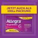 Allegra Allergy Tablets 2 x 50 pcs - Fast & 24-Hour Relief from Hay Fever Animal Hair Mold Allergy - Antihistamine with Bilastin - Buy Online on GoSupps.com