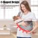 Iulonee Sling Baby Carrier: Ergonomic Adjustable Carrier for Newborns to Toddlers (3-36 Months) - Comfortable & Practical Wearable Baby Carrier - Buy Online on GoSupps.com