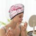 Flamingo Microfiber Hair Towel | Soft Super Absorbent Quick Dry Hair Wrap for Long Curly & Thick Hair - Buy Online on GoSupps.com