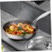 ABOOFAN Work on Pans Griddle Pan Non Stick Cooking Utensils Flat Skillet Honeycomb Wok Everyday Pan Wok Stir-Fry Pan Frying Pan/pan Accessories with Wok Household China 26c Stainless Steel - Buy Online on GoSupps.com