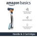 Buy Amazon Basics 5-Blade MotionSphere Razor for Men - Dual Lubrication Precision Beard Trimmer & Extra Cartridges - International Shipping Available - Buy Online on GoSupps.com
