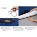 Eco-Tex Certified Protective Film for Double Bed | Non-Slip Absorbent 2L Bed Sheet for Incontinence & Bedwetting Navy Blue - Buy Online on GoSupps.com