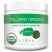 KOYAH - Organic USA Grown Collard Greens Powder (Equivalent to 15 Cups Fresh): Freeze-Dried, Whole-Leaf Powder