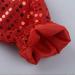 iEFiEL Kids Shiny Sequined Dance Pants Trousers Red 7-8 | Hip-hop Jazz Stage Performance Wear - Buy Online on GoSupps.com