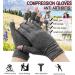 HugKou Arthritis Compression Gloves - 2 Pairs for Carpal Tunnel and Rheumatoid Arthritis Relief - Fingerless Compression Gloves for Women & Men (M) - Buy Online on GoSupps.com