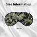 Dollar Sign Money Print Unisex Eye Mask | Soft Adjustable Sleep Mask for Better Rest - Buy Online on GoSupps.com