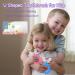 Kids U-Shaped Toothbrush Age 2-6 | Food Grade Silicone Brush | 360 Oral Cleaning | Blue/Pink | Dental Health - Buy Online on GoSupps.com