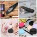 Mikinona 1set Powder Puff Storage Box Make up Travel Egg Rack Silica Gel Black 20X4.8CM - Buy Online on GoSupps.com