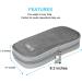 Youshares Insulin Cooling Bag with 2 Cooling Packs - Travel-Friendly Diabetes Accessory for Safe Insulin Storage (Gray) - Buy Online on GoSupps.com