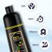 Evil Black hair color shampoo for gray hair black hair dye shampoo 3 in 1semipermanent hair color shampoo for women and men 100 gray coverage - Buy Online on GoSupps.com
