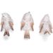 Tasteful Home Decor: Crowndy Set of 3 White Birds | Elegant and Stylish Accents - Buy Online on GoSupps.com