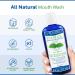 EcoDent Ultimate Sparkling Clean Mint Mouth Rinse with Essential Oils, Baking Soda, and Co-Q10 - 8 Fl Oz - Buy Online on GoSupps.com