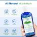 EcoDent Sparkling Clean Mint Daily Mouth Rinse & Wound Cleaner with Essential Oils and Baking Soda - 2-Pack 8 Fl Oz Ea - Buy Online on GoSupps.com