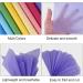 60 Sheets Pastel Colored Tissue Paper Set - 8 Assorted Colors for Gift Wrapping, Art & Craft - Bulk Pack for Birthdays, Easter, Parties - 20x14 inch - Buy Online on GoSupps.com
