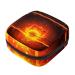 Cool Fire Basketball Hoop Sanitary napkin Storage Pocket Portable Periodes for Women Teenager Girls Menstrual Cup Pocket Pocket Stilling Document holder