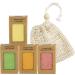 Buy Saunabedarf Schneider Soap Set - 4 x 100g Plant Soaps & 1 Soap Bag - Soothing for Face & Body | International Shipping Available - Buy Online on GoSupps.com