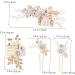 Beavorty 1 Set Comb Set Flower Bridal Combs Women Flower Hairpins Hair Side Combs Hair Flowers Combs for Holding Hair Back Bridal Headpiece Floral Hairpins Rhinestone Hair Pins White Pearl - Buy Online on GoSupps.com
