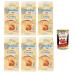 Italian Gourmet E.R. Mulino Bianco Cornetti Croissants 300 g Pack of 6 Crack Brioche Cream No Additives or Preservatives