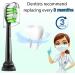 Aoremon Replacement Toothbrush Heads for Philips Sonicare DiamondClean - Black (Pack of 10) - Buy Online on GoSupps.com