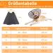 Roll Ruff Dog Leak Protection Collar - Adjustable Soft Neck Band Breathable & Recyclable | Black & Gray - Buy Online on GoSupps.com